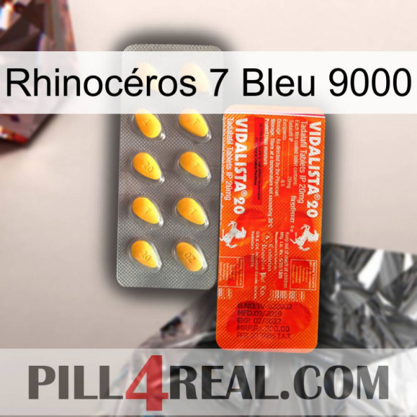 Rhinocéros 7 Bleu 9000 new01